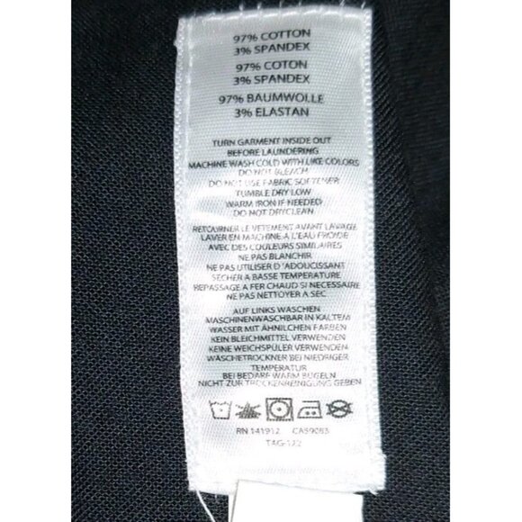 Noble Outfitters Mens Black Work Pants 5 Pocket Flex 36x30 UPF 50+ New - Picture 7 of 7